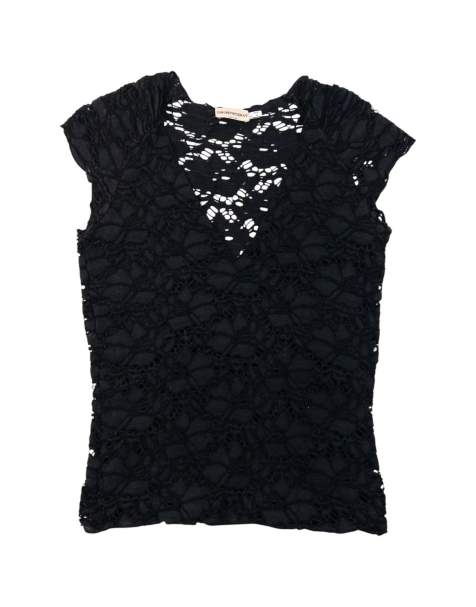 Vintage 2000s Emporio Armani Floral Lace Top Size M - view 1