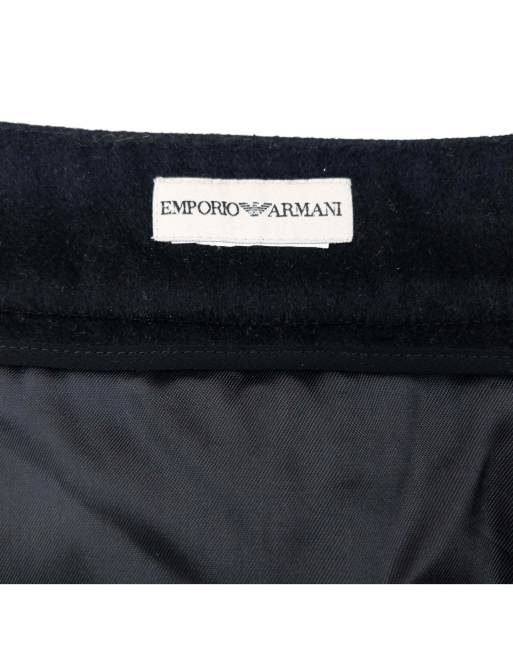 Vintage 2000s Emporio Armani Fringe Wrap Skirt Size W26, 4 of 4