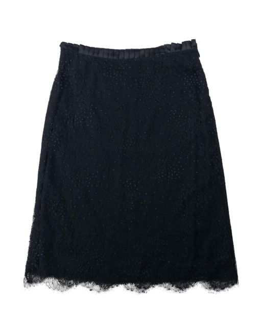Vintage 2000s Emporio Armani Lace Skirt Size W28