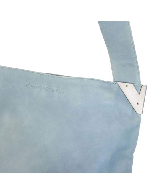 Vintage 2000s Emporio Armani Leather Shoulder Bag, 6 of 7