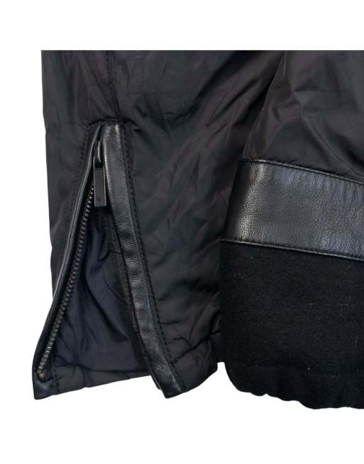 Vintage 2000s Emporio Armani Matt Line Jacket Size S in Black, 7 of 7