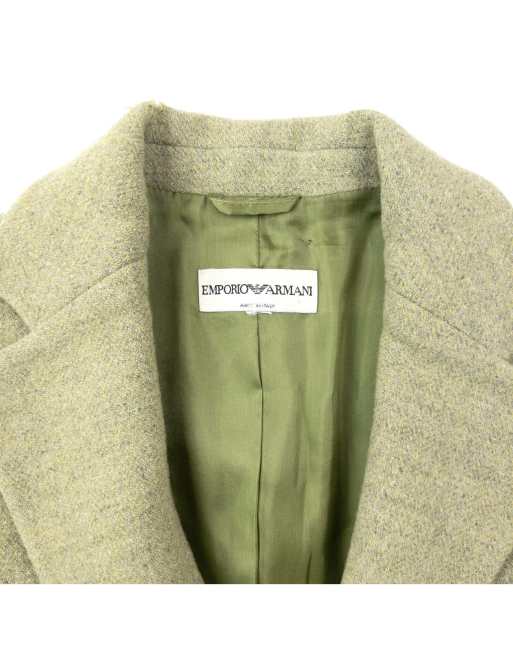 Vintage 2000s Emporio Armani Wool Blazer Jacket Size S, 3 of 4