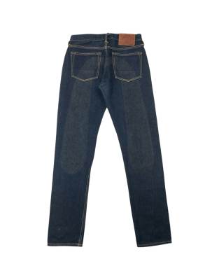 Vintage 2000s Evisu Daicock Japanese Denim Jeans Size W28 in Navy
