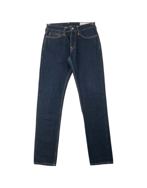 Vintage 2000s Evisu Daicock Japanese Denim Jeans Size W28 in Navy, 4 of 4