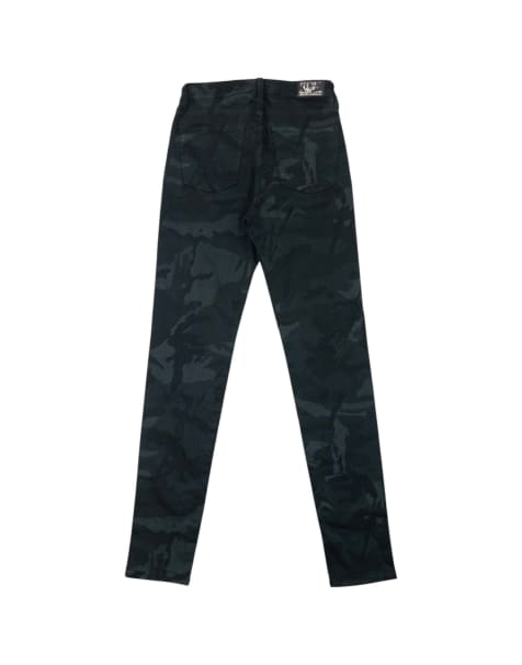 Vintage 2000s Hysteric Glamour Camo Stretch Denim Skinny Jeans Size XS - view 1