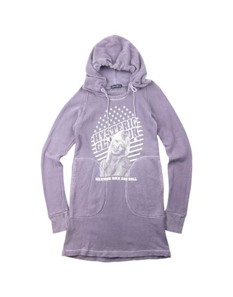 Vintage 2000s Hysteric Glamour Maximum Rock & Roll Graphic Hoodie Size S - view 1