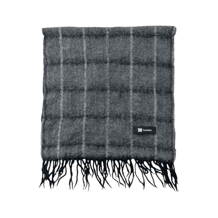 Vintage 2000s Issey Miyake Checkered Wool Tassel Scarf | ASOS