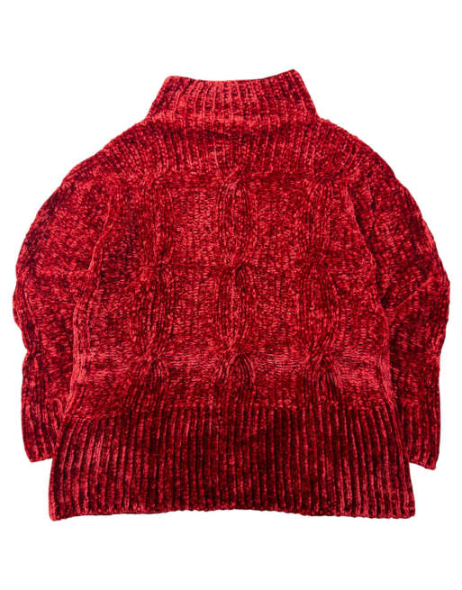 Vintage 2000s Issey Miyake Chenille Knit Turtleneck Jumper Size S, 2 of 4