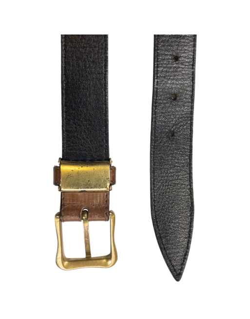 Vintage 2000s Issey Miyake Leather Belt Size S, 6 of 7