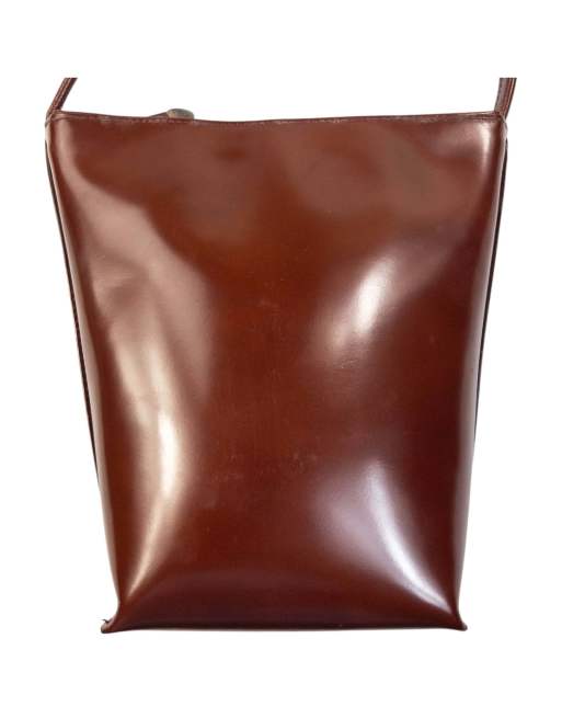 Vintage 2000s Issey Miyake Leather Crossbody Bag, 3 of 4