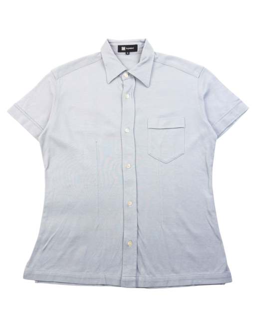 Vintage 2000s Issey Miyake Short Sleeve Button Up Shirt Size M, 1 of 4
