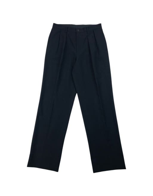 Vintage 2000s Issey Miyake White Label Pleated Trousers Size W28