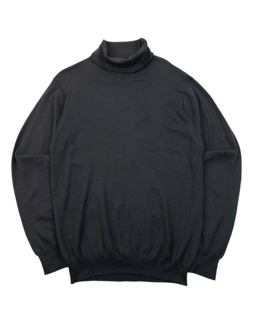 Vintage 2000s Issey Miyake White Label Turtleneck Jumper Size S, 1 of 4