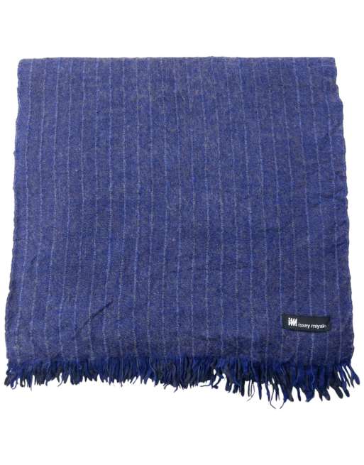Vintage 2000s Issey Miyake Wool Tassel Scarf