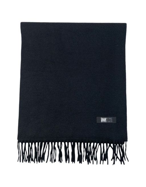 Vintage 2000s Issey Miyake Wool Tassel Scarf, 1 of 5