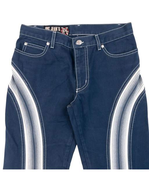 Vintage 2000s Jean Paul Gaultier JPG Denim Jeans Size W27, 4 of 7