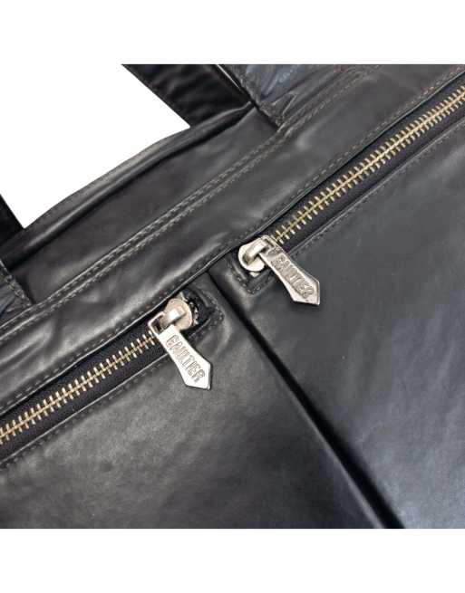 Vintage 2000s Jean Paul Gaultier Leather Handbag, 6 of 7