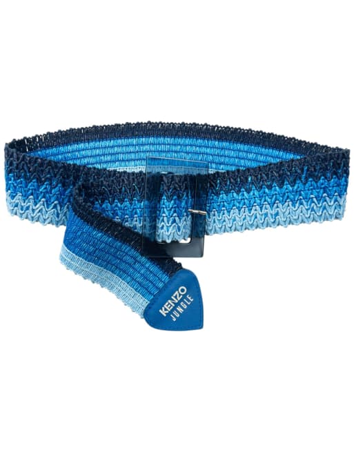 Vintage 2000s Kenzo Jungle Woven Belt One Size