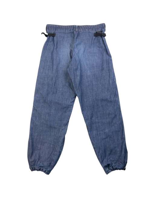 Vintage 2000s Levi's Adjustable Fleece Lined Denim Jeans Size W31 in Blue, 3 of 4