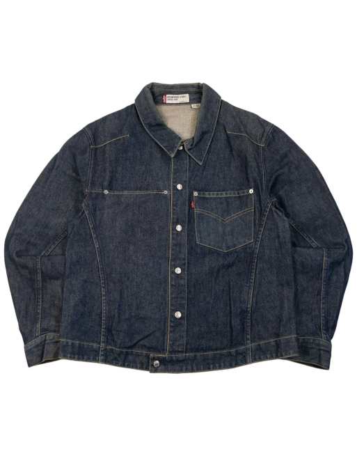 Vintage 2000s Levi's Engineered Garments Denim Jacket Size S in Blue, 1 of 7