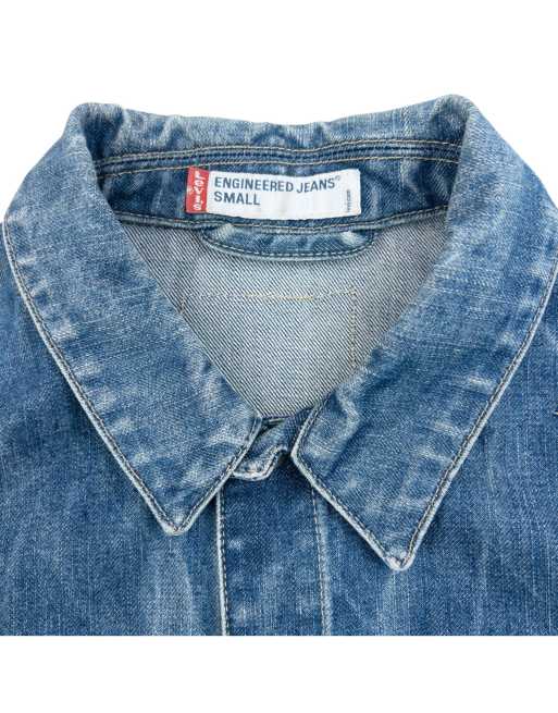 Vintage 2000s Levi's Engineered Garments Denim Jacket Size S, 3 of 4