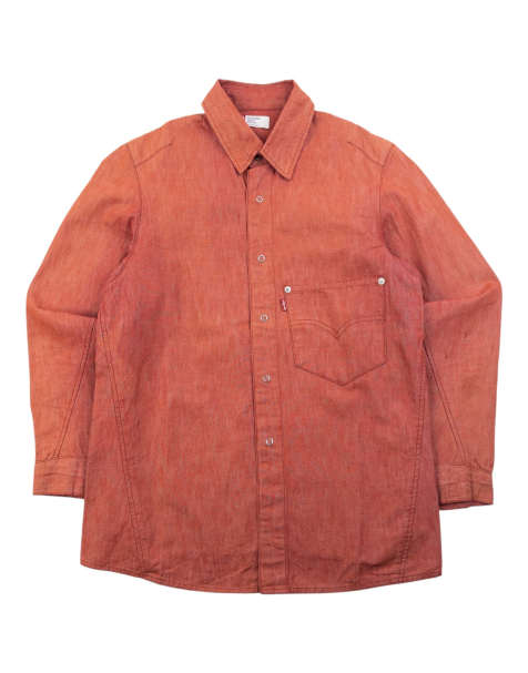Vintage 2000s Levi's Engineered Garments Snap Button Up Denim Shirt Size S - view 1