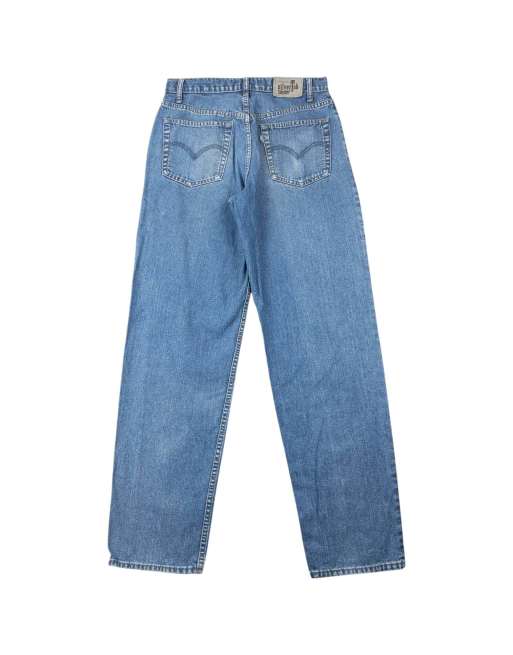 Vintage 2000s Levi's Silver Tab Even More Relaxed Denim Jeans Size W30 in Blue