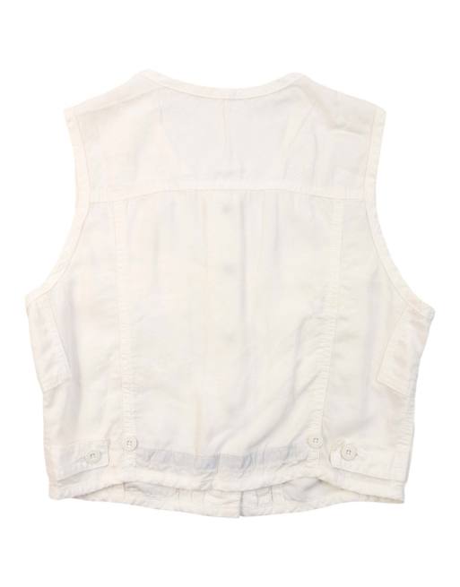 Vintage 2000s Marithe + Francois Girbaud Button Up Vest Size S, 2 of 6