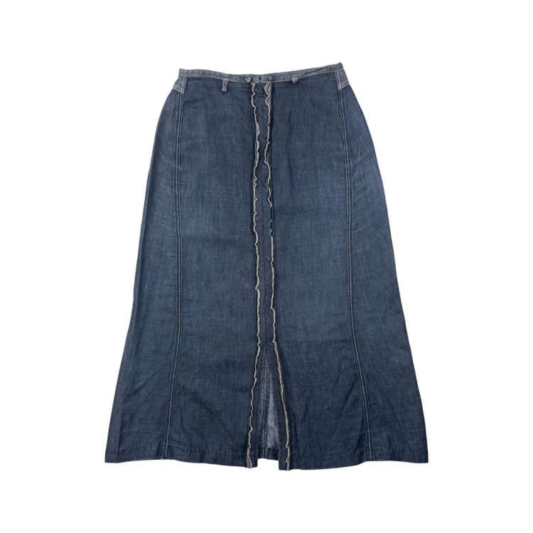 Vintage 2000s Marithe + Francois Girbaud denim skirt size w28 in