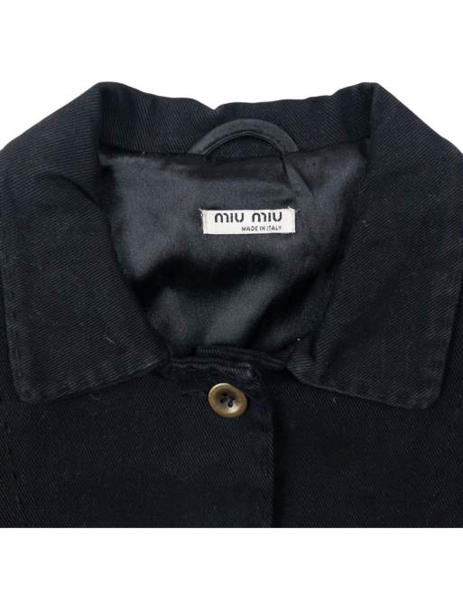 Vintage 2000s Miu Miu Button Up Jacket Size S | ASOS