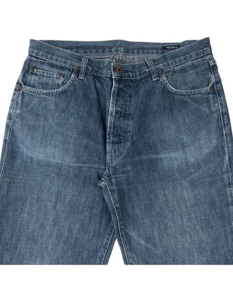 Vintage 2000s Miu Miu Denim Jeans Size W33 in Blue - view 1