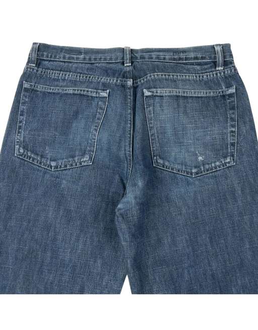 Vintage 2000s Miu Miu Denim Jeans Size W33 in Blue, 4 of 4