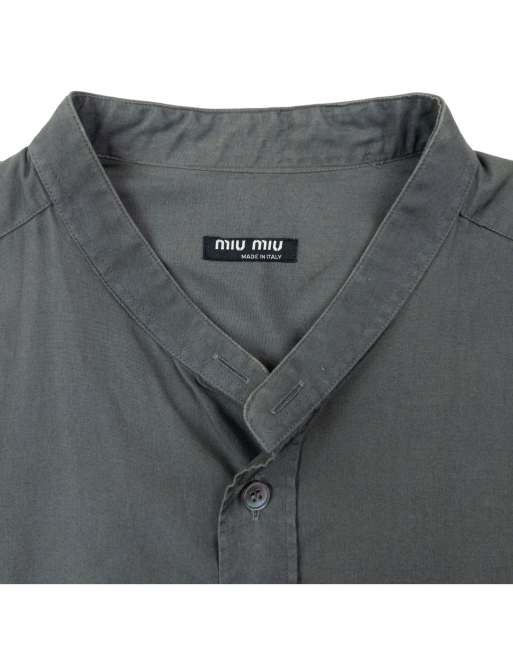 Vintage 2000s Miu Miu Long Sleeve Button Up Shirt Size M, 3 of 4