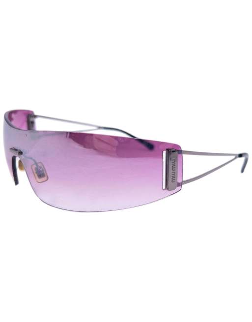 Vintage 2000s Miu Miu Rimless Sunglasses, 1 of 7