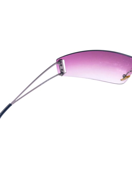 Vintage 2000s Miu Miu Rimless Sunglasses, 5 of 7