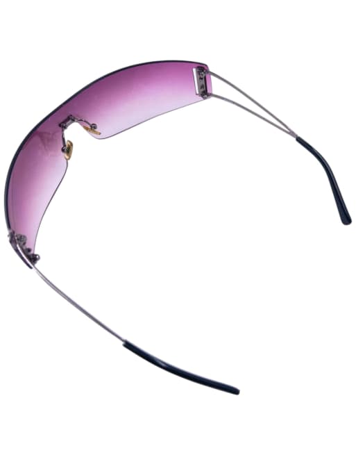 Vintage 2000s Miu Miu Rimless Sunglasses, 7 of 7
