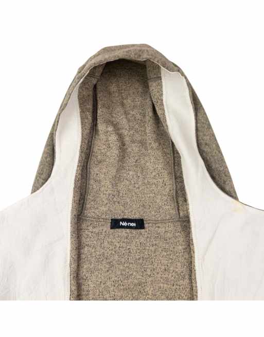Vintage 2000s Ne-Net Issey Miyake Wrap Jacket Size M in Beige, 4 of 4