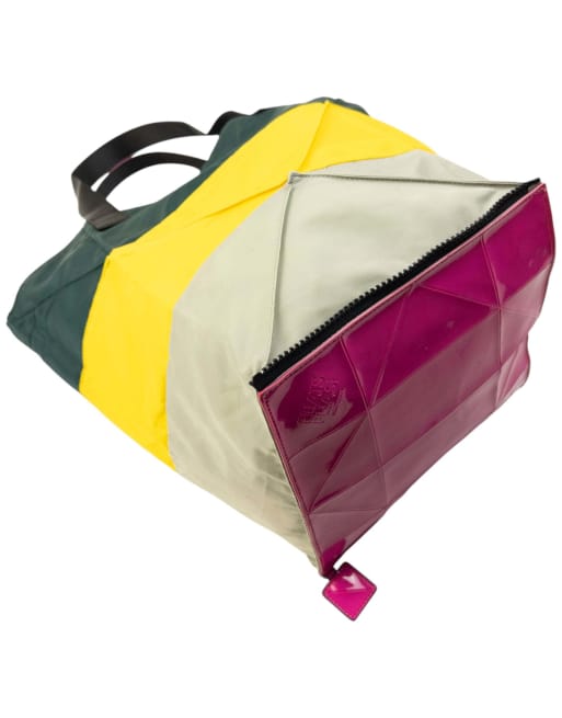 Vintage 2000s Pleats Please By Issey Miyake Packable Tote Handbag, 3 of 4