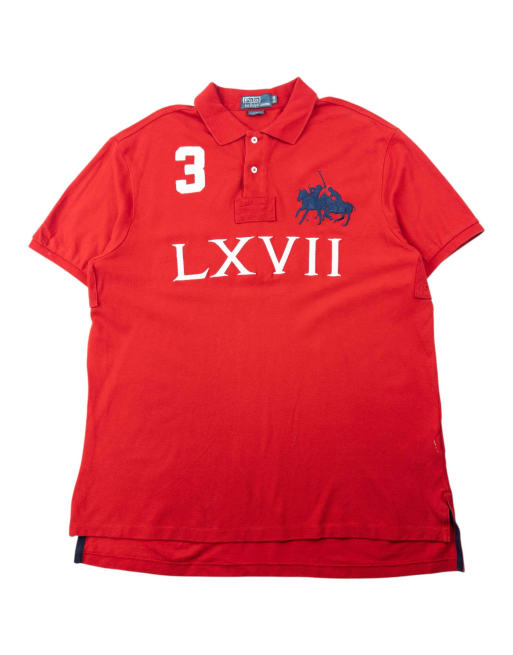 Vintage 2000s Polo Ralph Lauren LXVII Polo Shirt Size XL