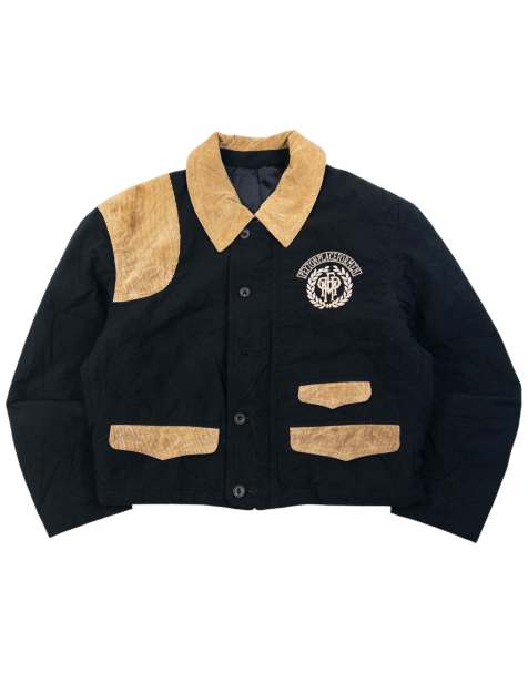 Vintage 2000s PPFM Quilted Corduroy Patchwork Jacket Size S - view 1