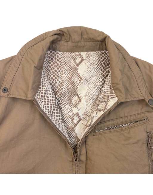 Vintage 2000s PPFM Snake Zip Up Jacket Size S, 3 of 7