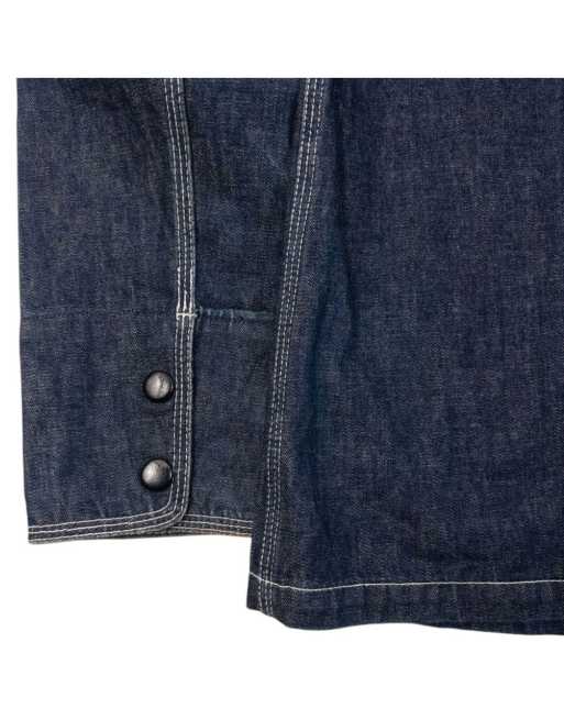 Vintage 2000s PPFM Zip Up Denim Jacket Size S, 6 of 6