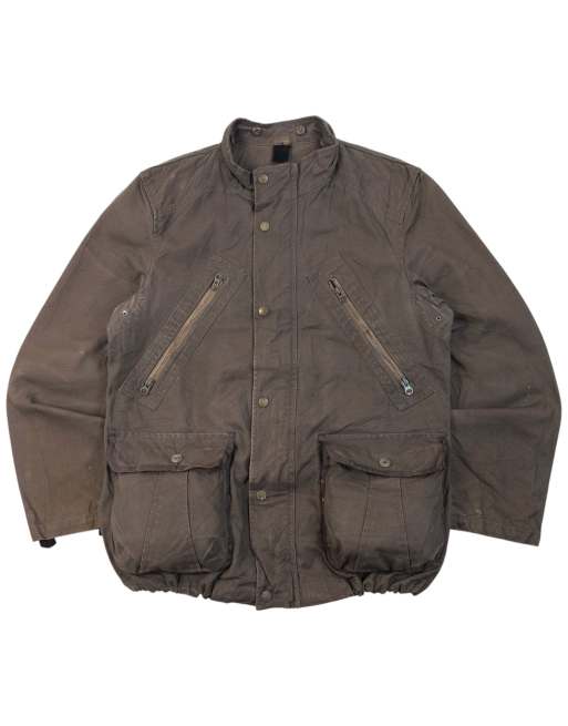 Vintage 2000s PPFM Zip Up Jacket Size M in Brown, 1 of 7