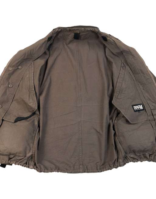 Vintage 2000s PPFM Zip Up Jacket Size M in Brown, 4 of 7