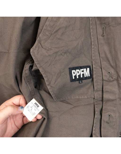 Vintage 2000s PPFM Zip Up Jacket Size M in Brown, 5 of 7