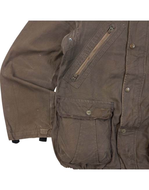 Vintage 2000s PPFM Zip Up Jacket Size M in Brown, 6 of 7