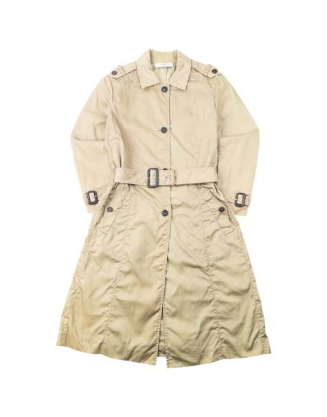 Vintage 2000s Prada Belt Waist Trench Jacket Size M - view 1