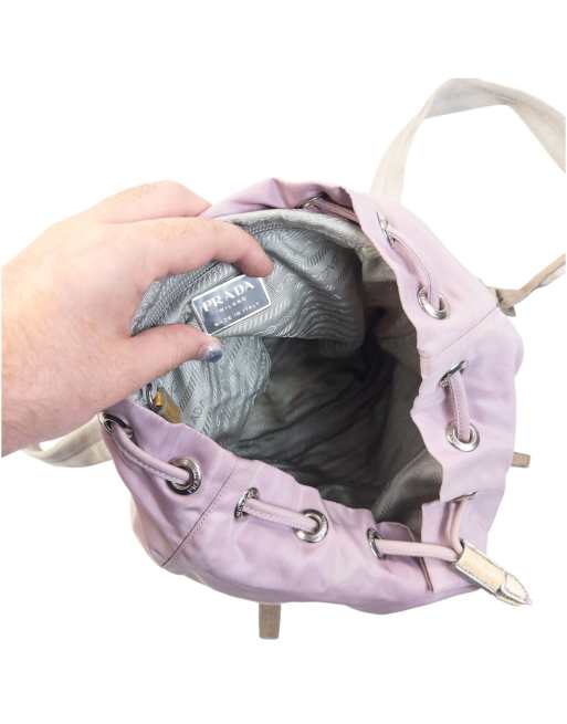 Vintage 2000s Prada Bucket Backpack, 4 of 7