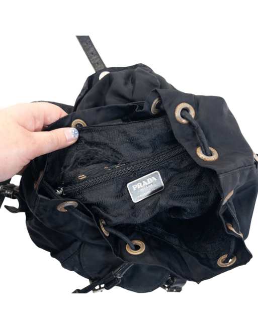 Vintage 2000s Prada Bucket Backpack, 4 of 7