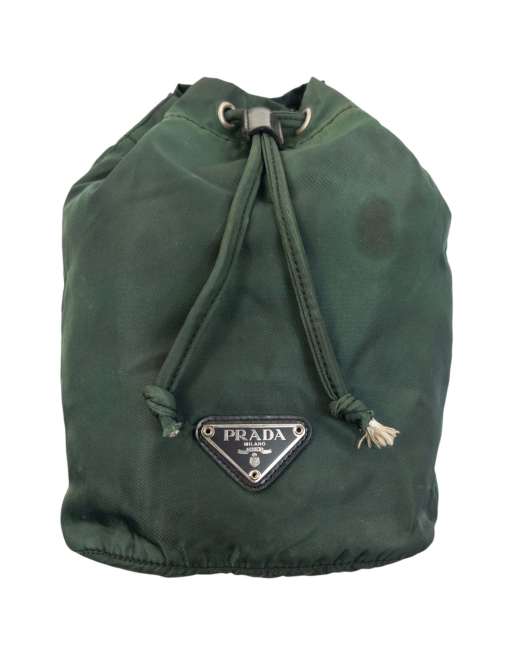 Vintage 2000s Prada Drawstring Pouch Bag, 2 of 4